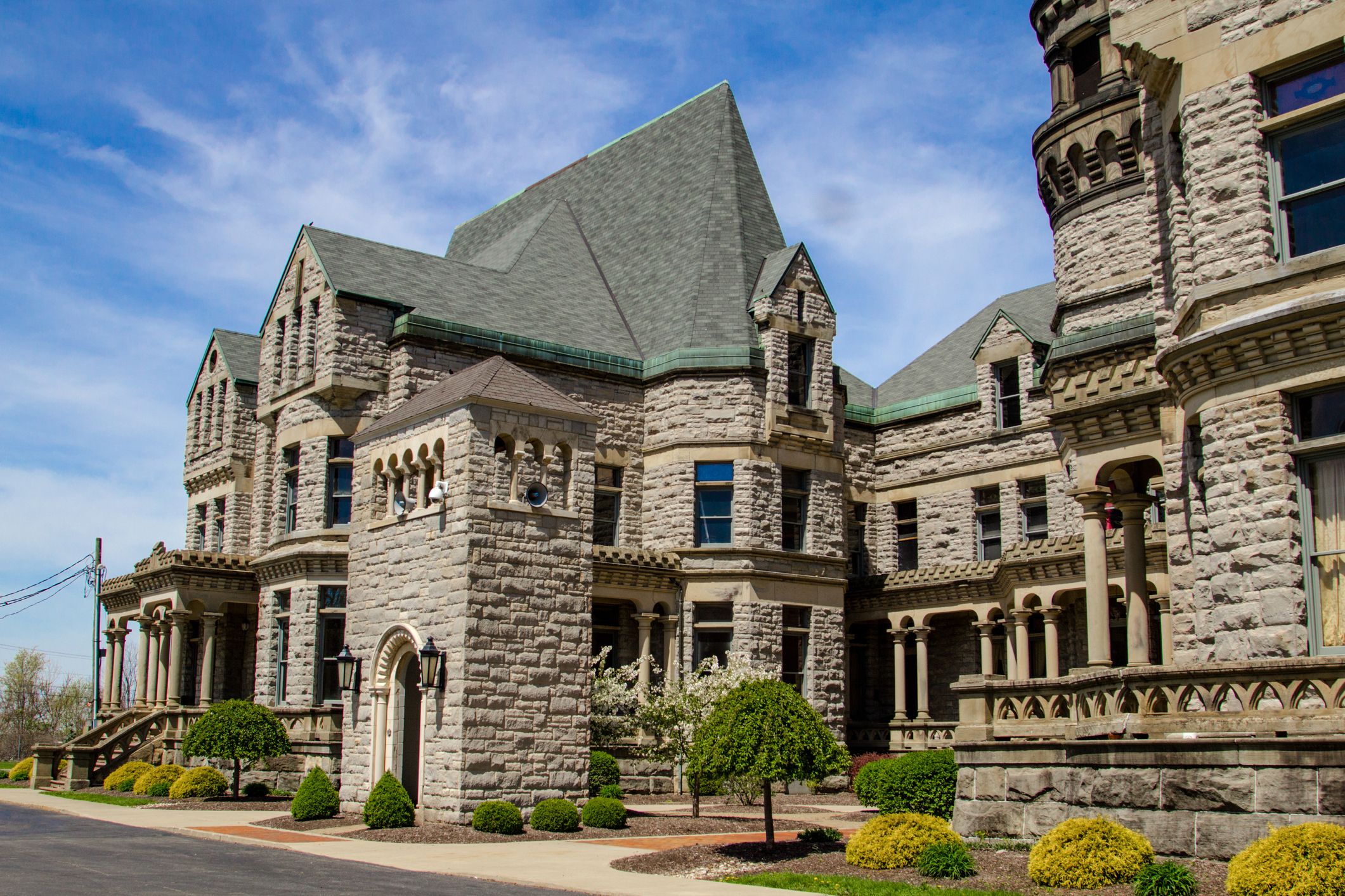 Historic Mansfield Reformatory Prison In Ohio