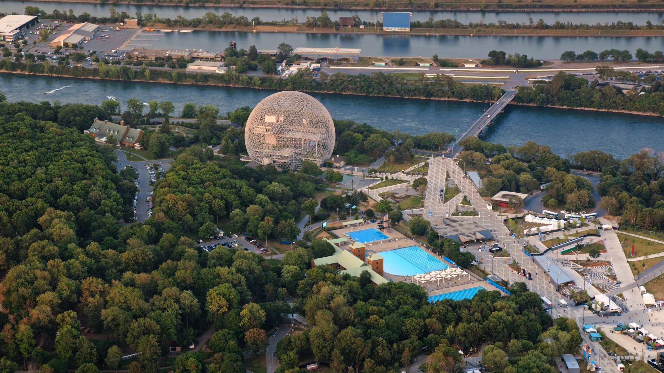 Montreal Biosphere on Saint Helen's Island