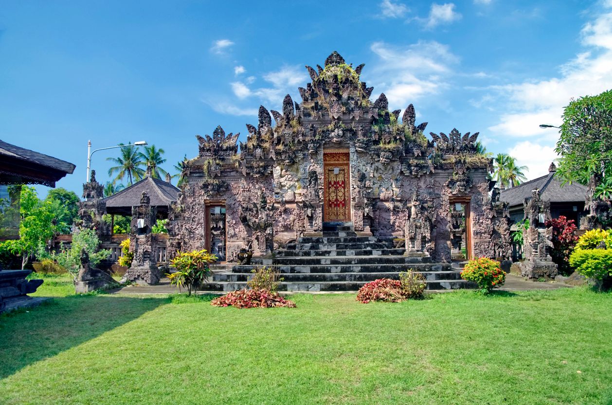 14th-century temple Pura Beji, Bali, Indonesia