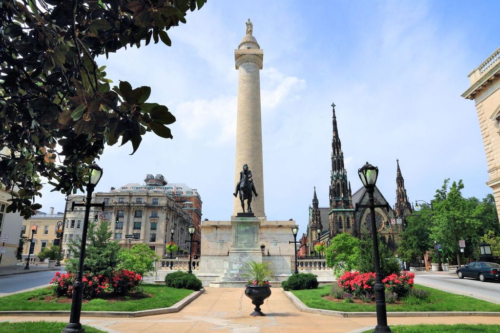 Mount Vernon Historic District in Baltimore