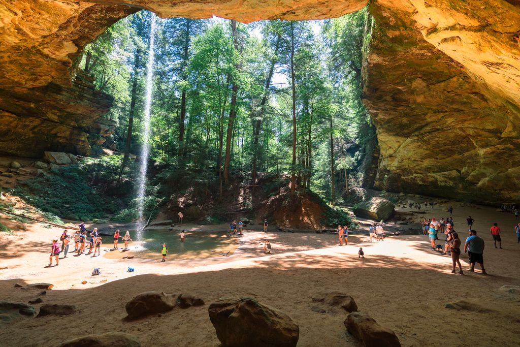 Ash Cave in Hocking Hills State Park