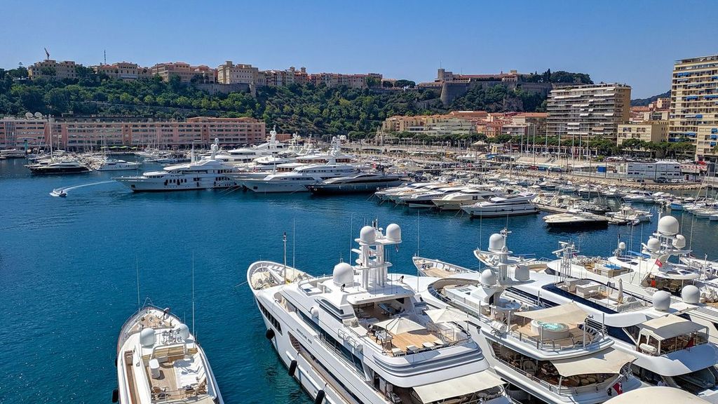 Yachts at Monaco Marina