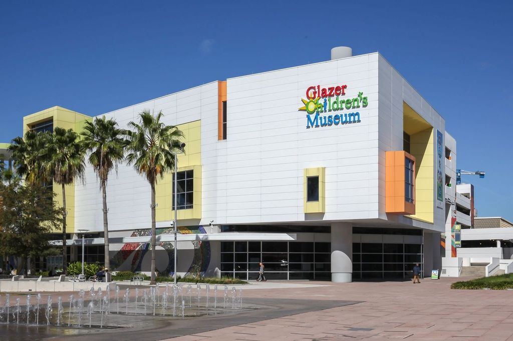 Exterior view of Glazer Children's Museum in Tampa, Florida, USA