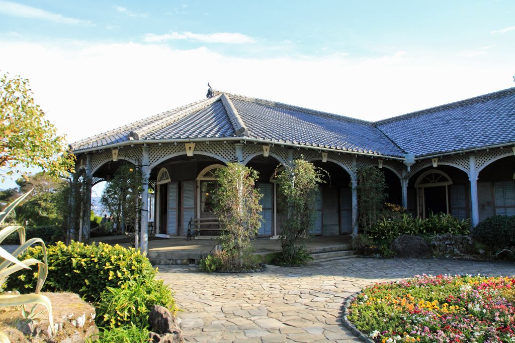 Glover house in Glover garden, Nagasaki, Japan
