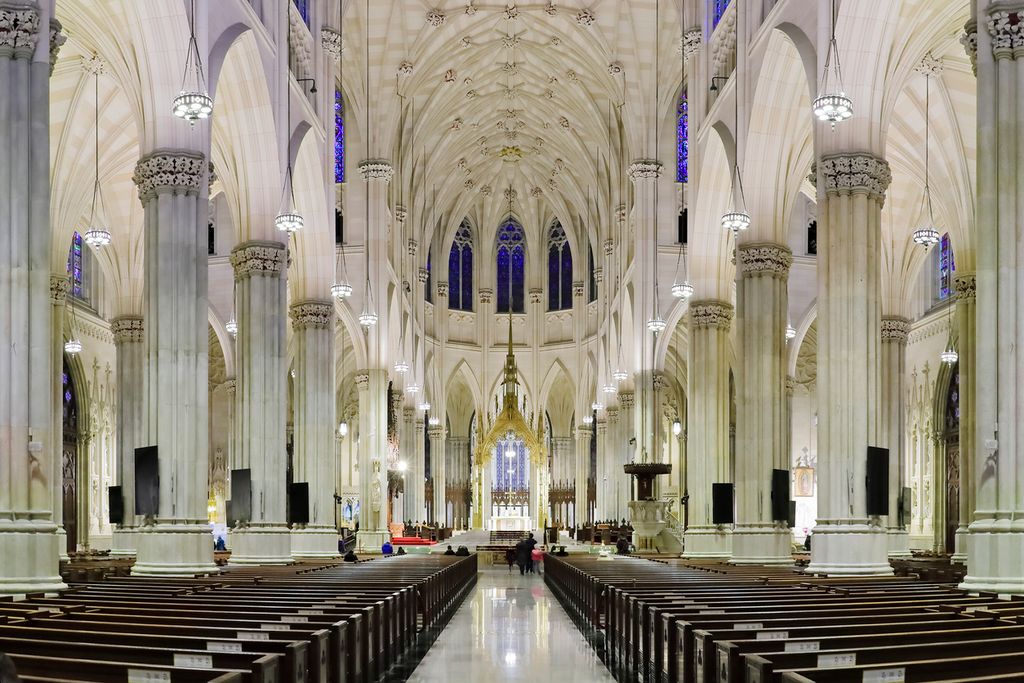 St. Patrick's Cathedral interior - New York
