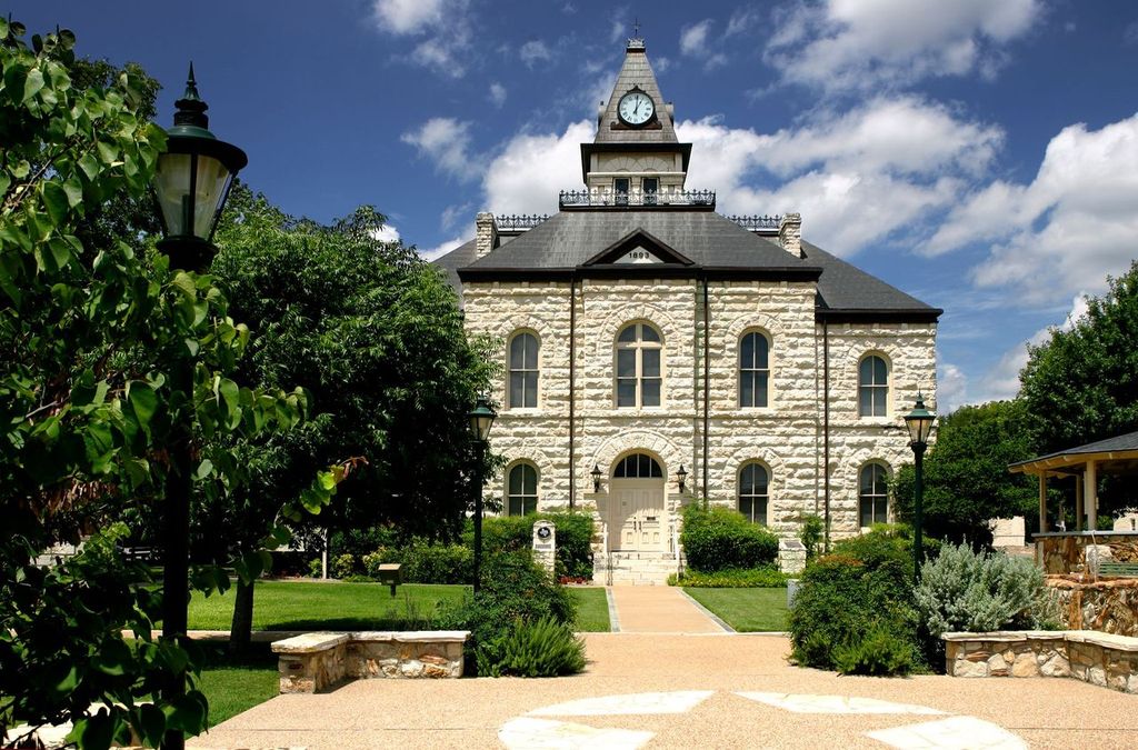 Somerville County Courthouse in Glen Rose, Texas
