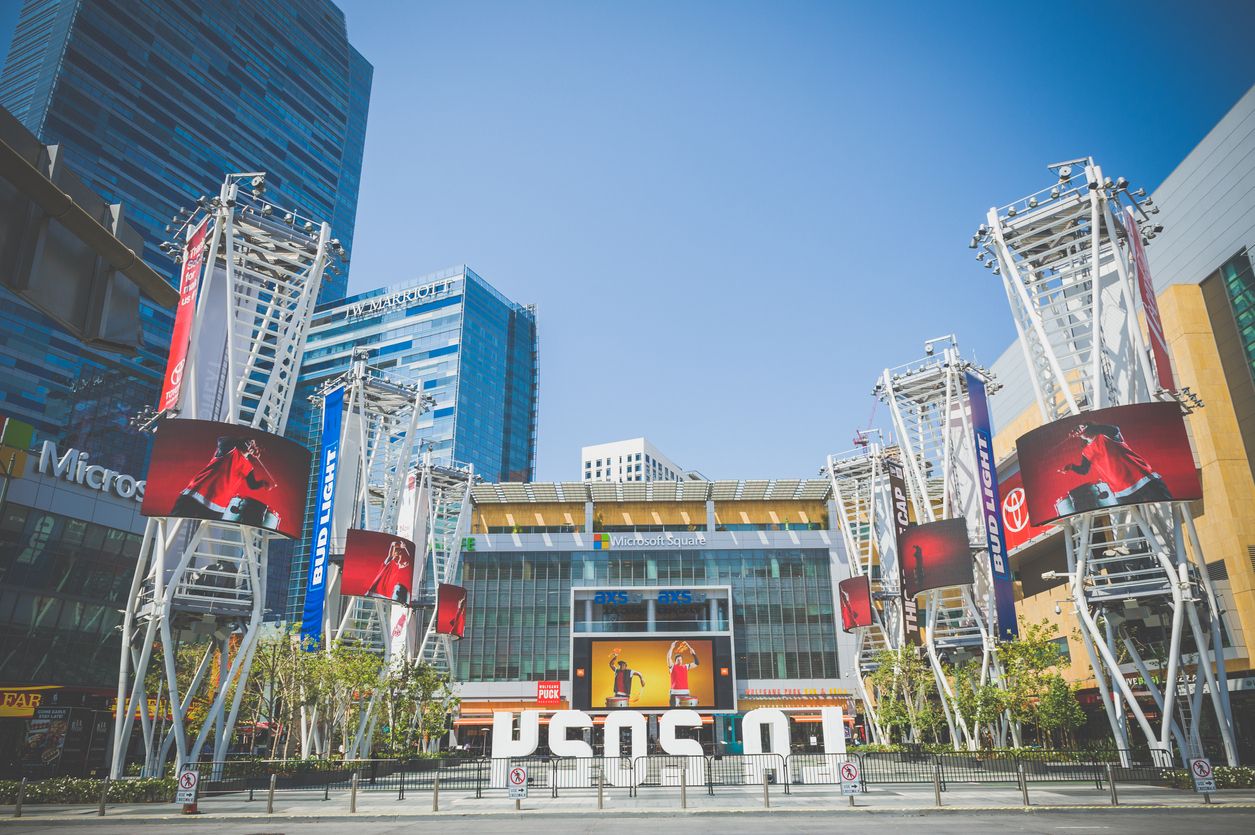 The Microsoft Square in the downtown, Los Angeles (Microsoft Theater)