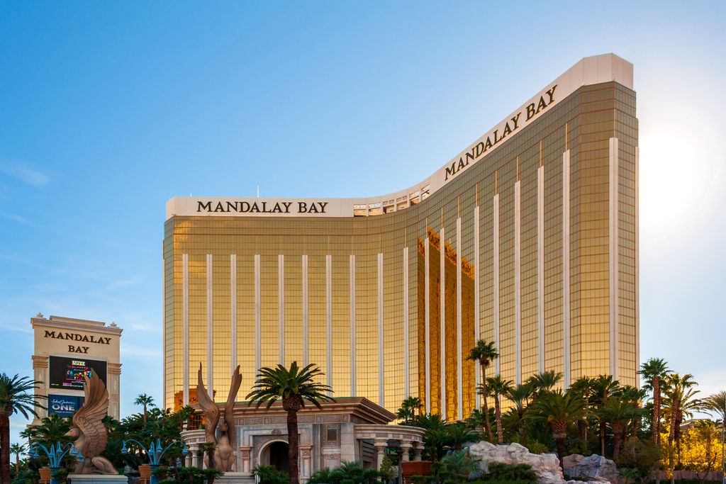 Mandalay Bay Resort located on the famous Las Vegas Strip