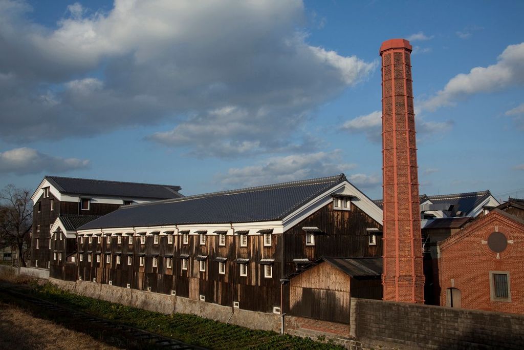 Fushimi sake brewery in Kyoto, Japan