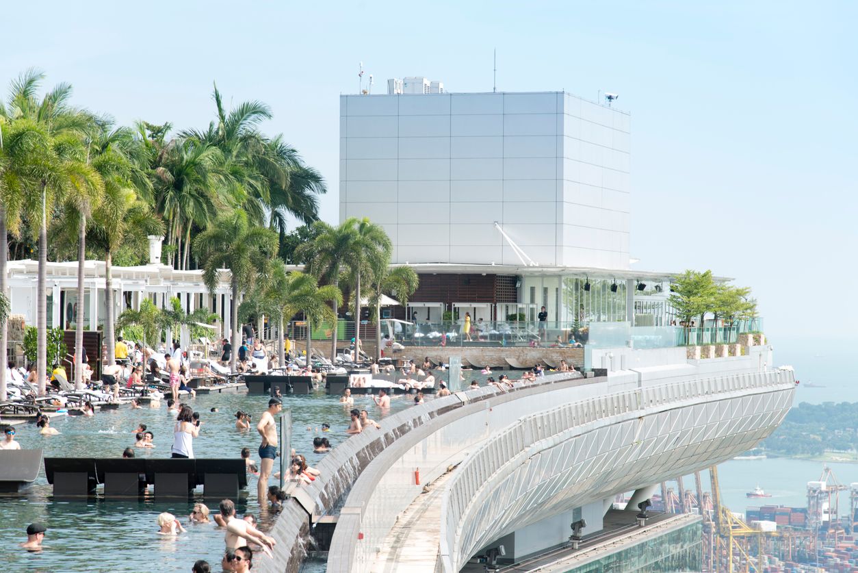 Marina Bay Sands Hotel Infinity Pool
