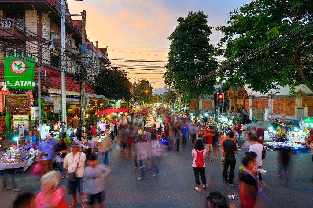 Chiang Mai Sunday Market Walking Street