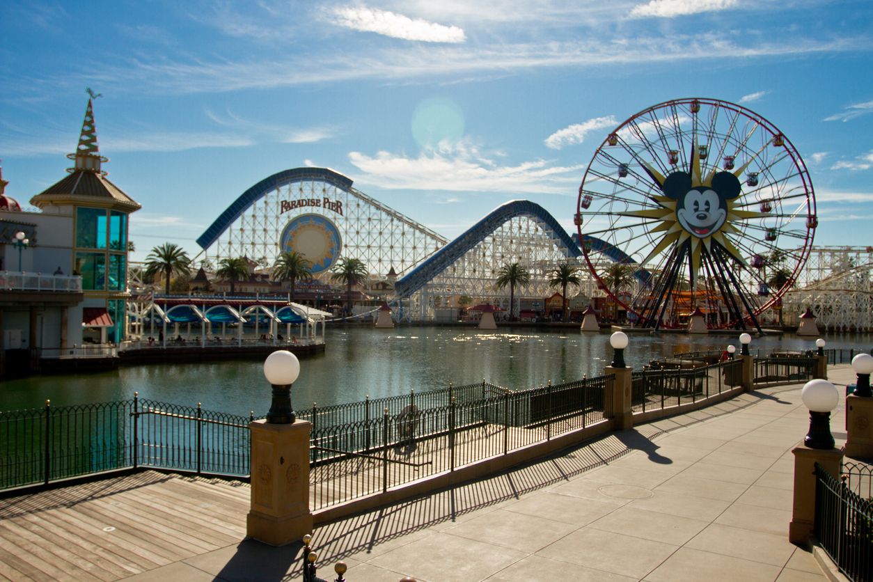 The Disneyland California Adventure park in Anaheim