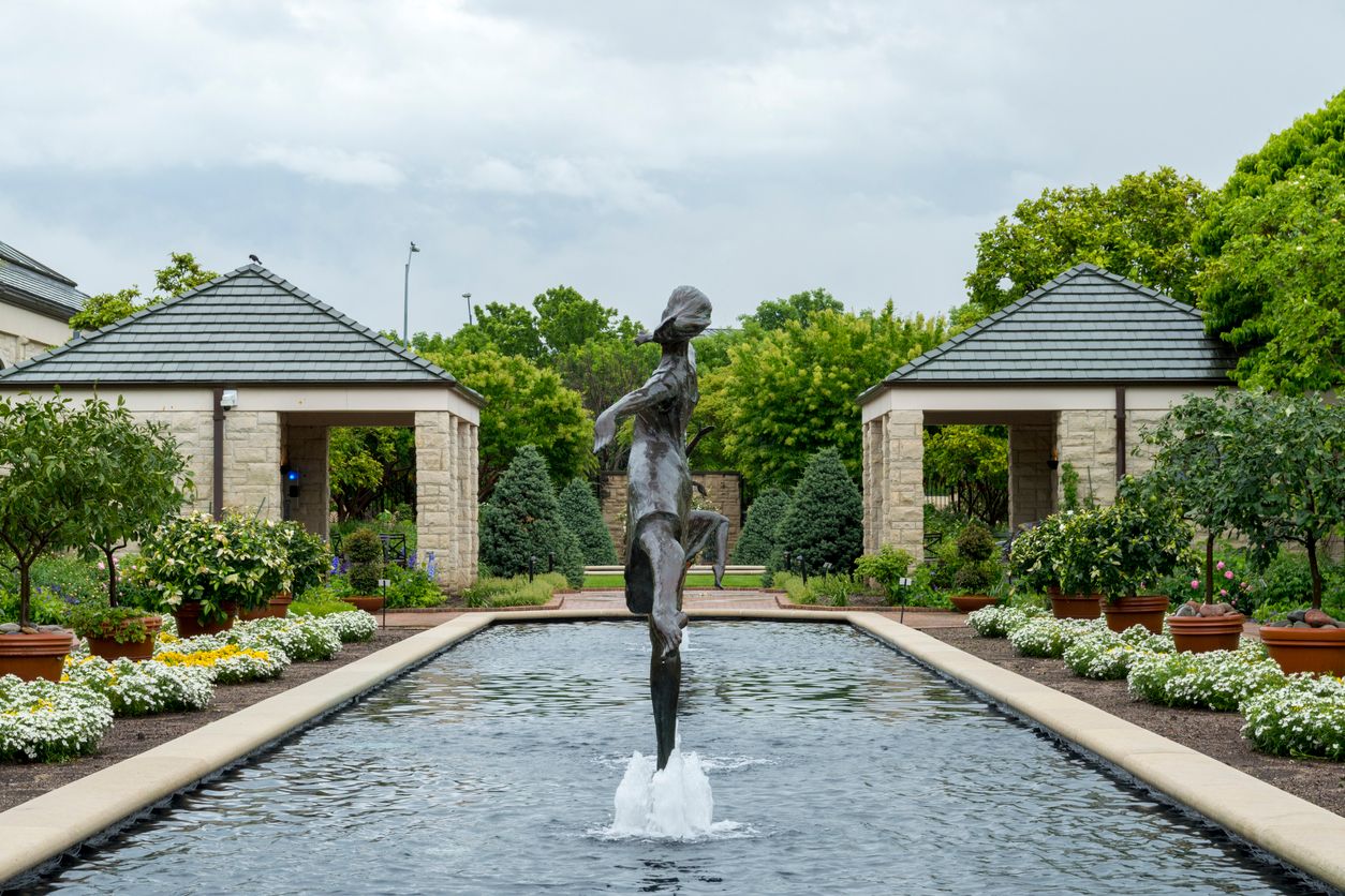 Kauffman Memorial Garden in Kansas City Missouri