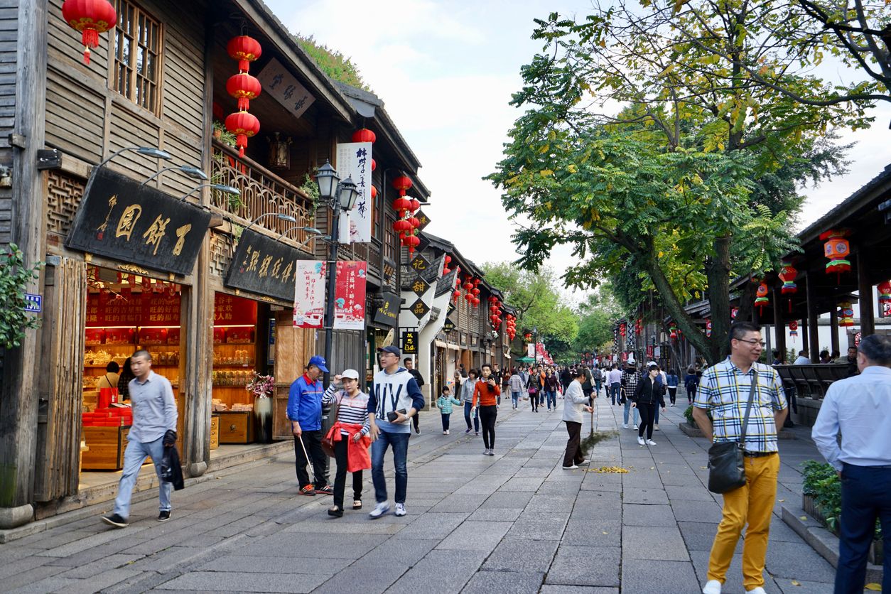 Sanfang Qixiang (Three Lanes and Seven Alleys), Fuzhou, China