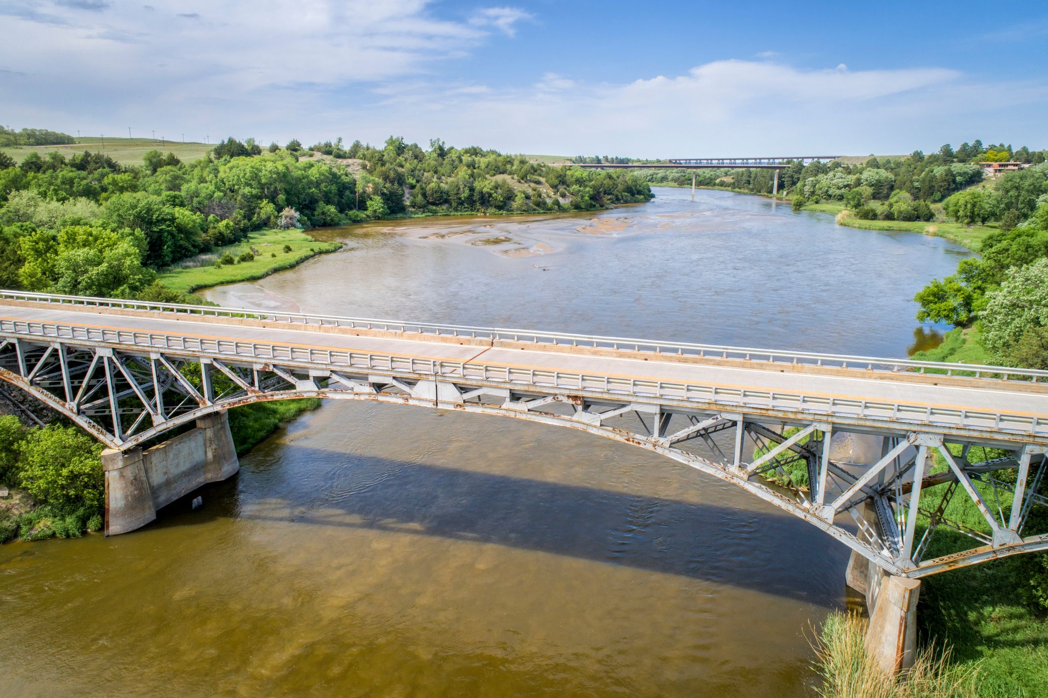 Niobrara River near Valentine in Nebraska