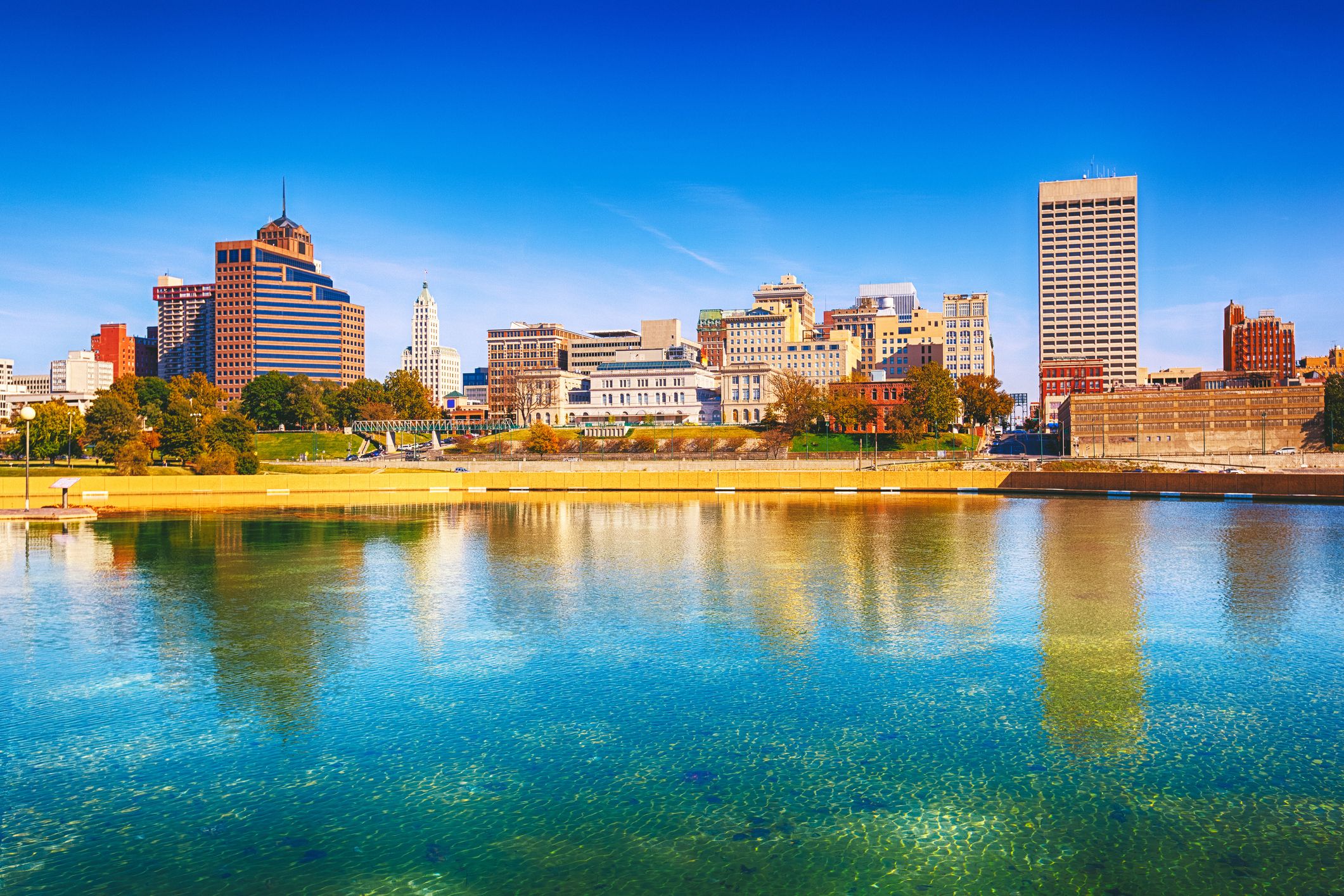 Panoramic view of the Memphis skyline