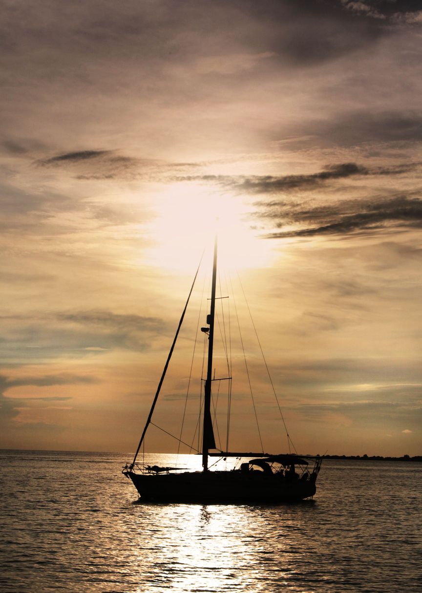 Sailboat at Sunset