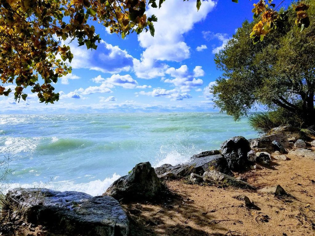Cove Beach in Goderich, Ontario