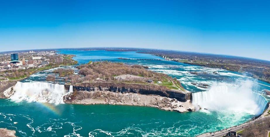 Goat Island at Niagara Falls