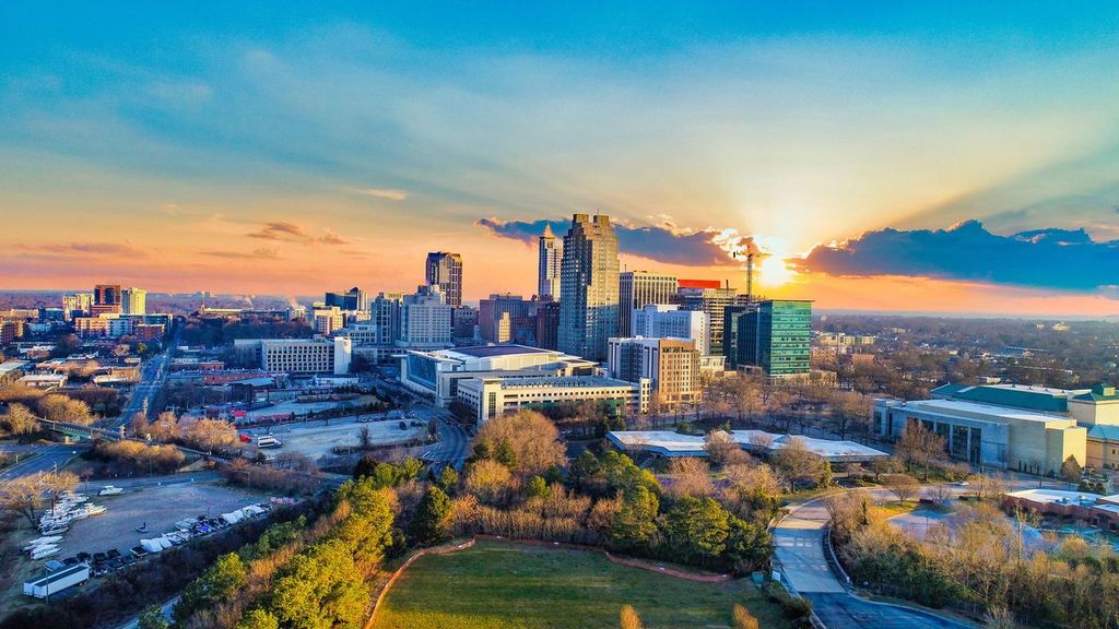 Downtown Raleigh, North Carolina, USA