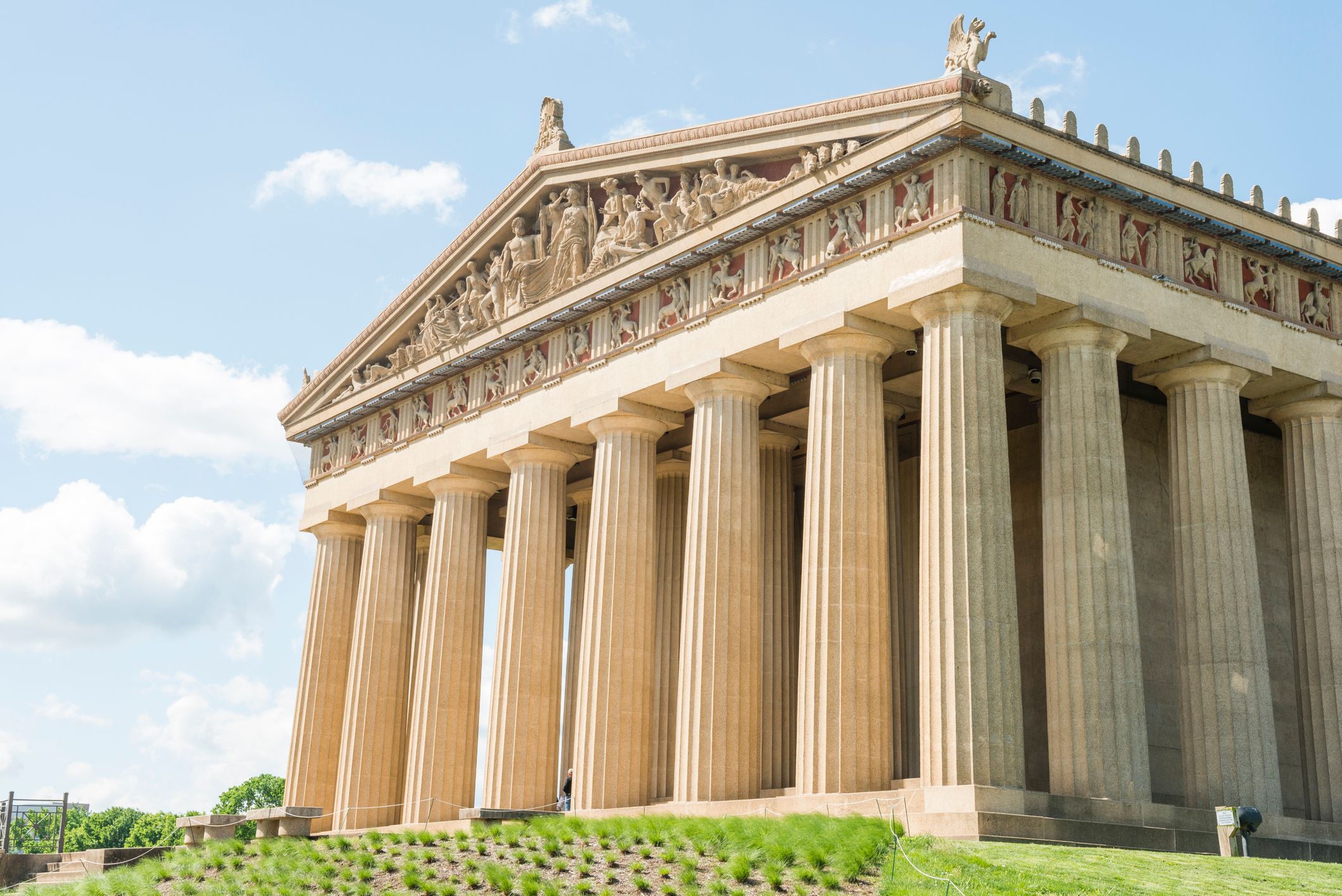 Parthenon Architecture Replica Building Nashville Tennessee Park