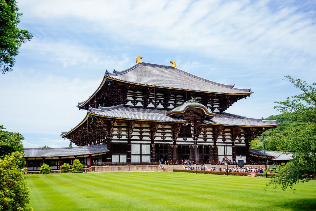 Todaiji Temple in Nara, Japan