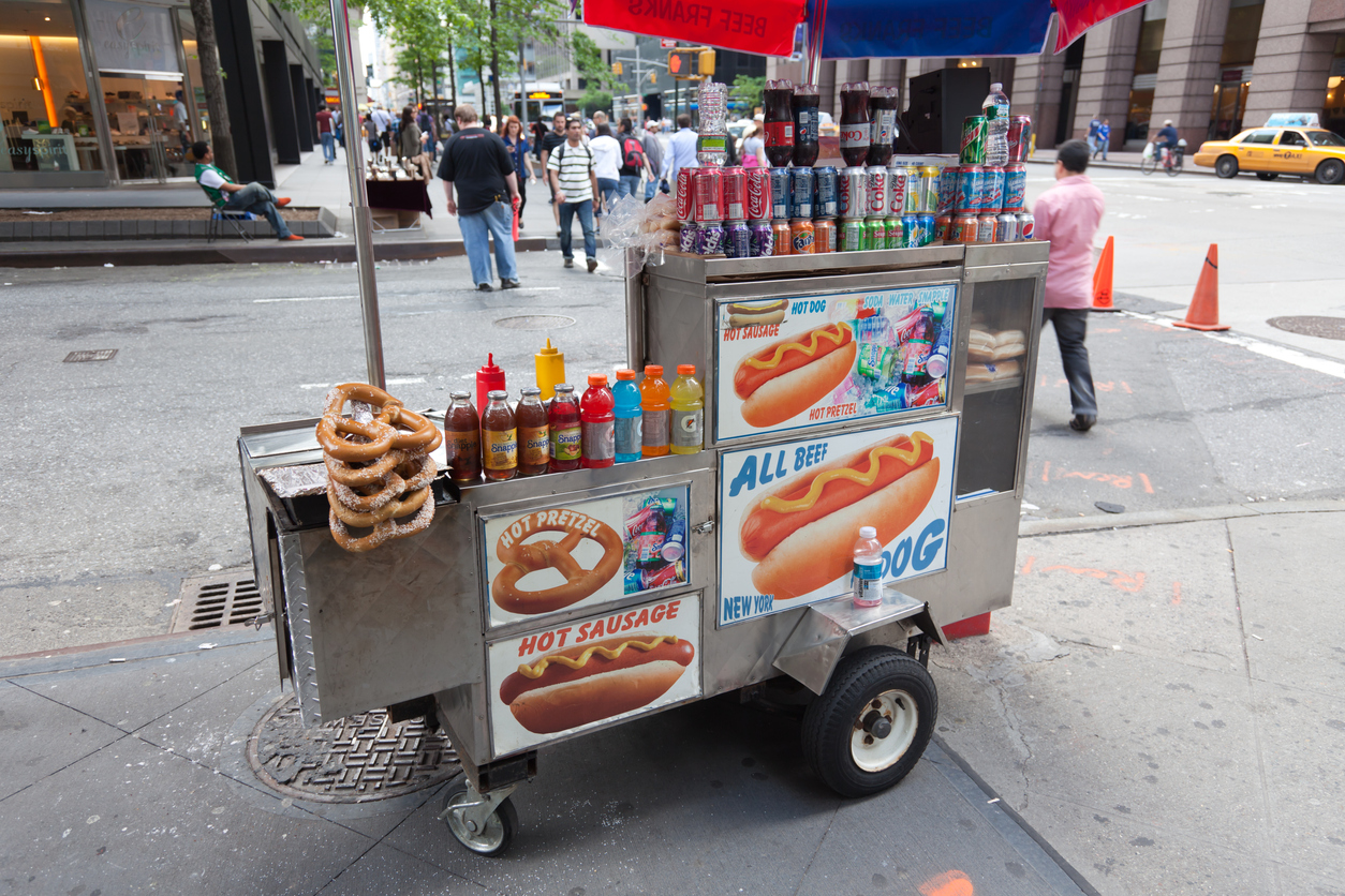 Hot dog stand 