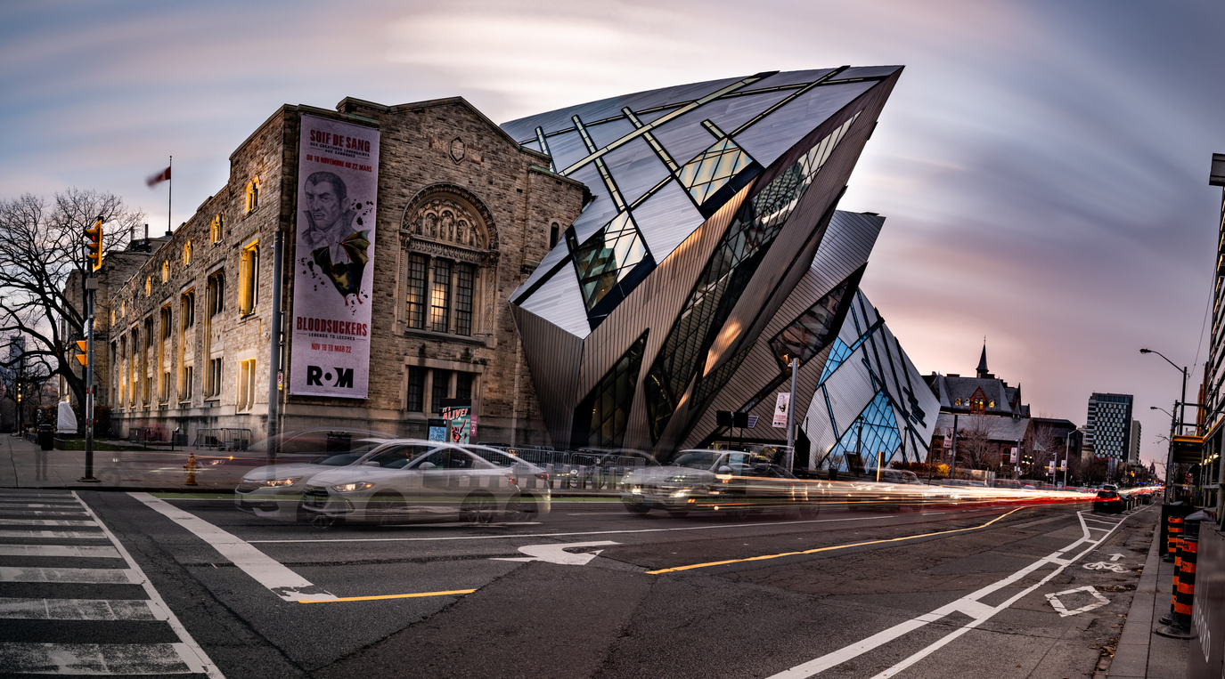 The Royal Ontario Museum (ROM) in Toronto