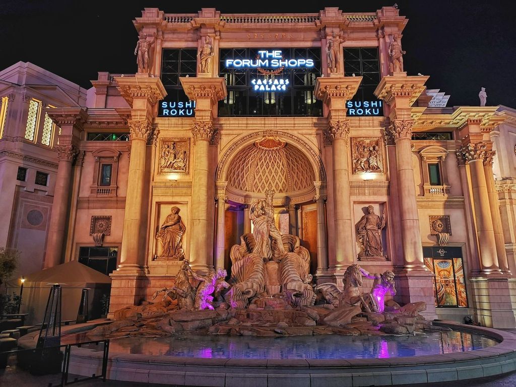 Forum Shops at Caesars Palace, Las Vegas, Nevada, USA.