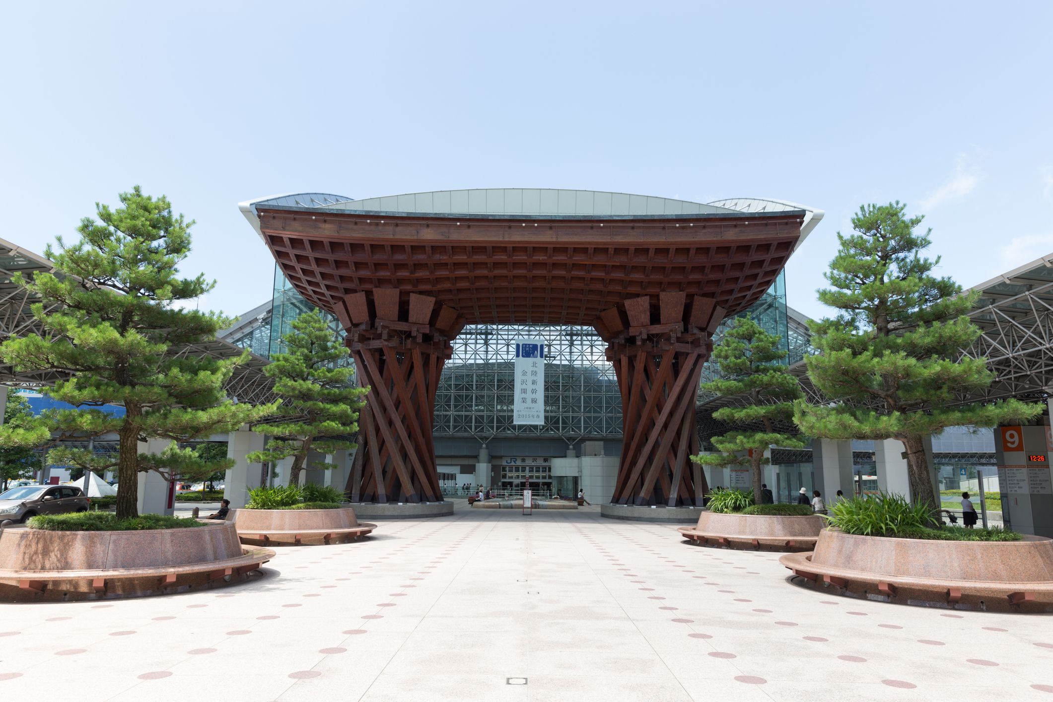 Kanazawa Station in Japan