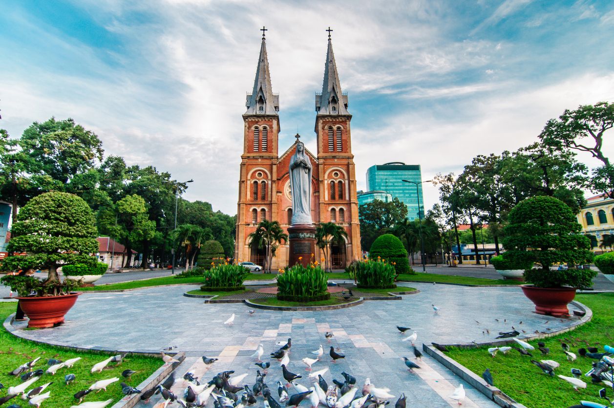 Ho Chi Minh City Notre-Dame Basilica, Vietnam 
