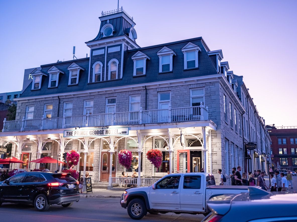 The Prince George Hotel - Kingston, Ontario haunted walking tours