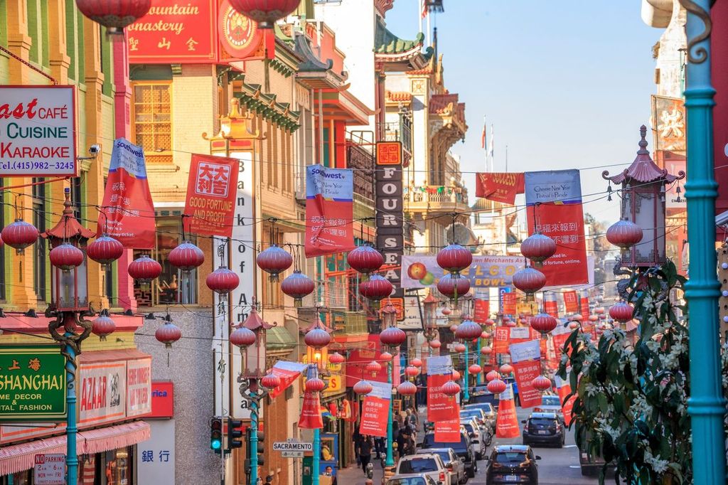 Chinatown in San Francisco, California