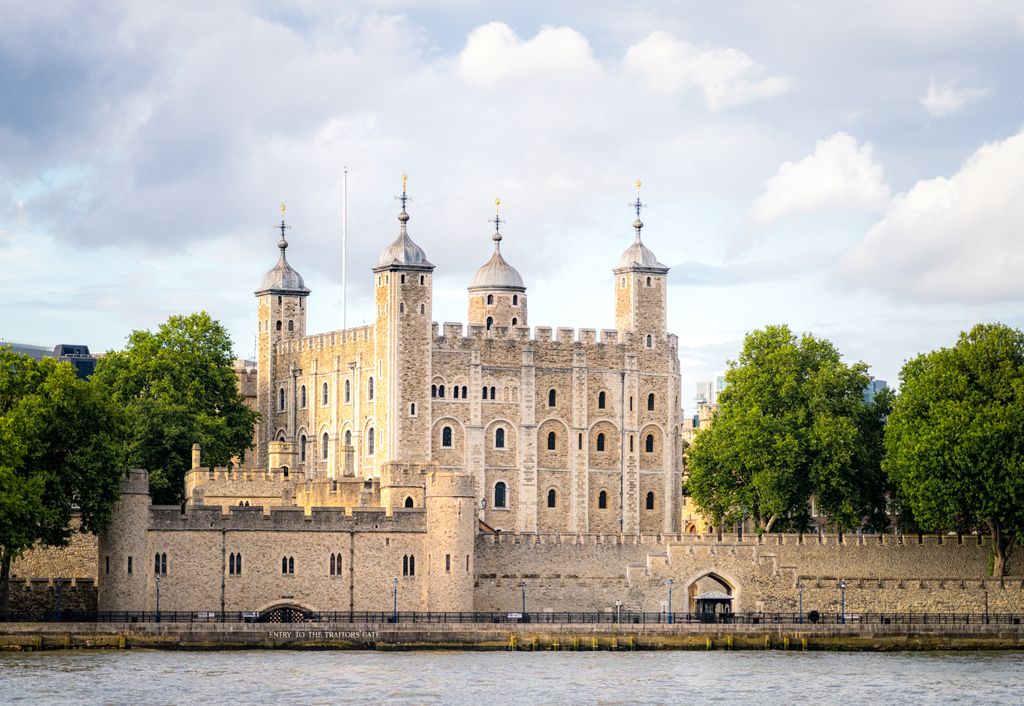 Tower of London from across the Thames