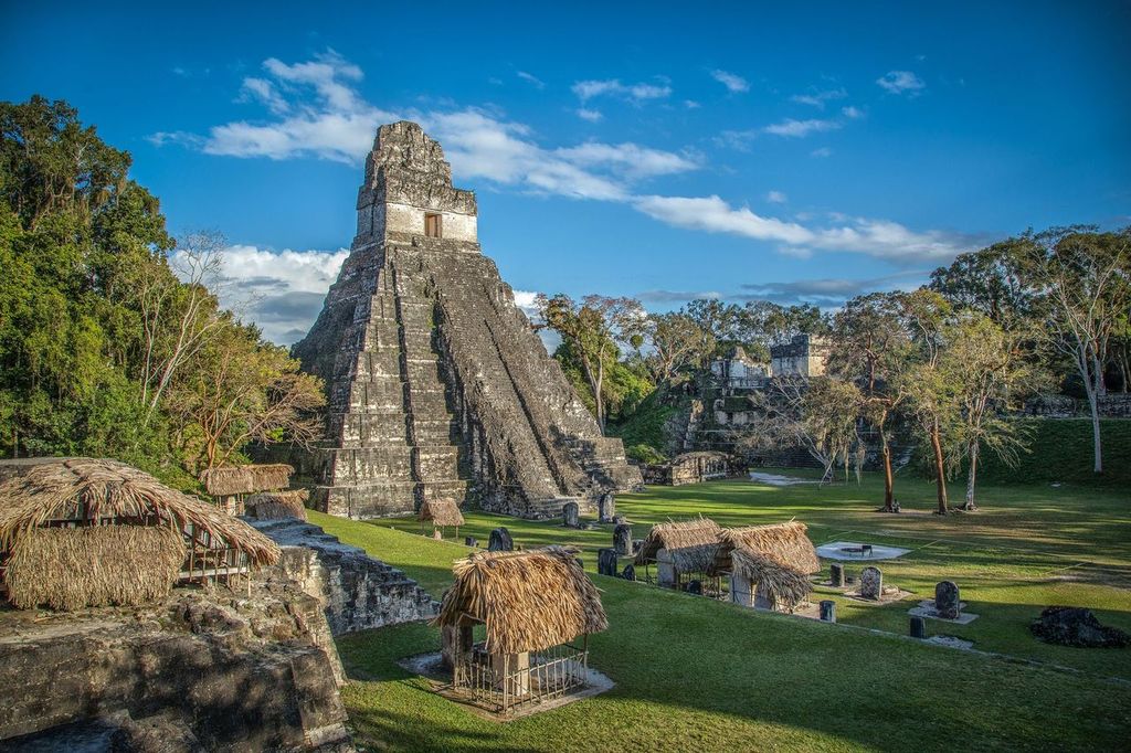 Temple number 1 in Tikal Guatemala