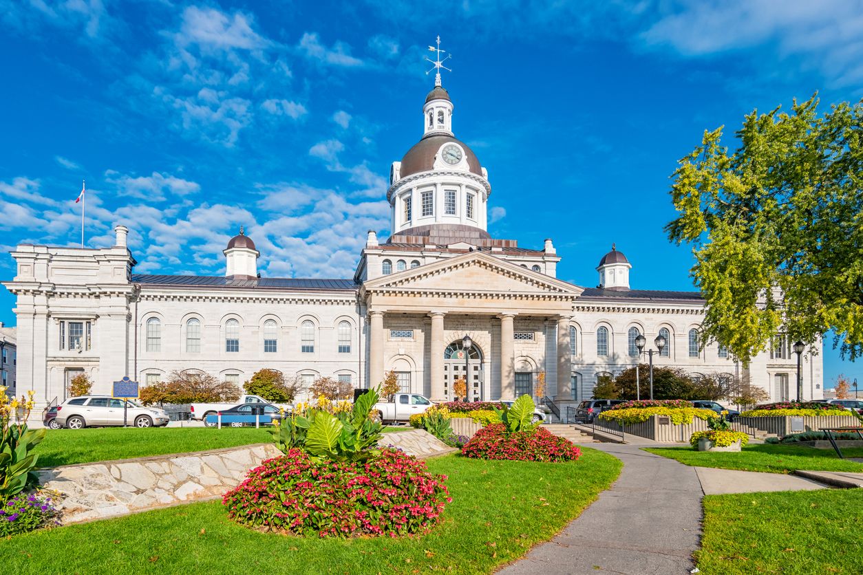 City Hall in downtown Kingston, Ontario, Canada