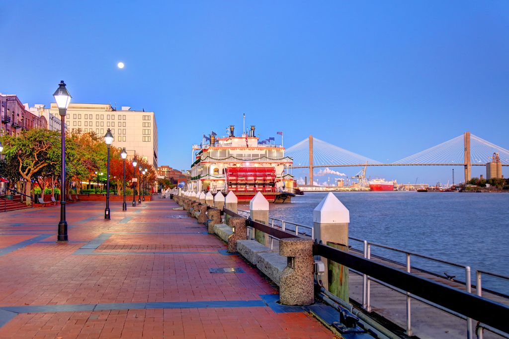 Savannah, Georgia Waterfront
