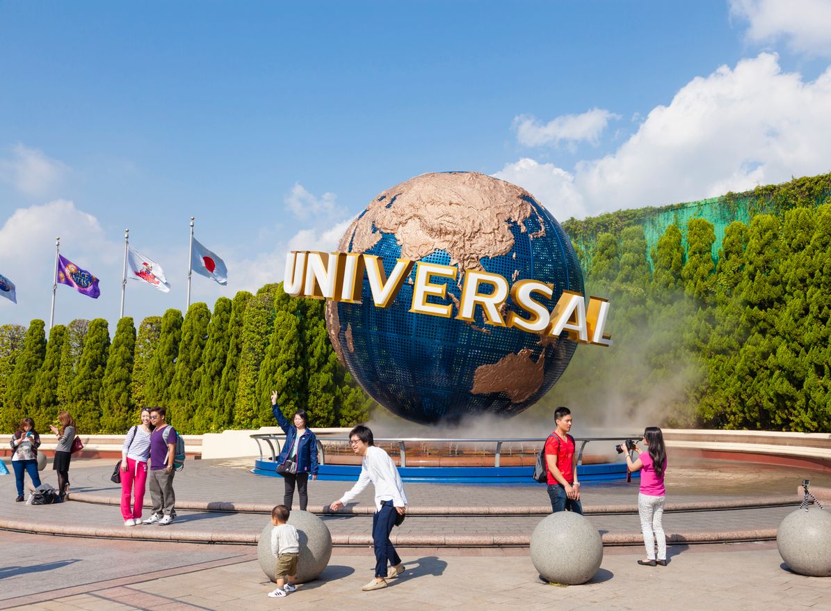 Universal Studios in Osaka, Japan