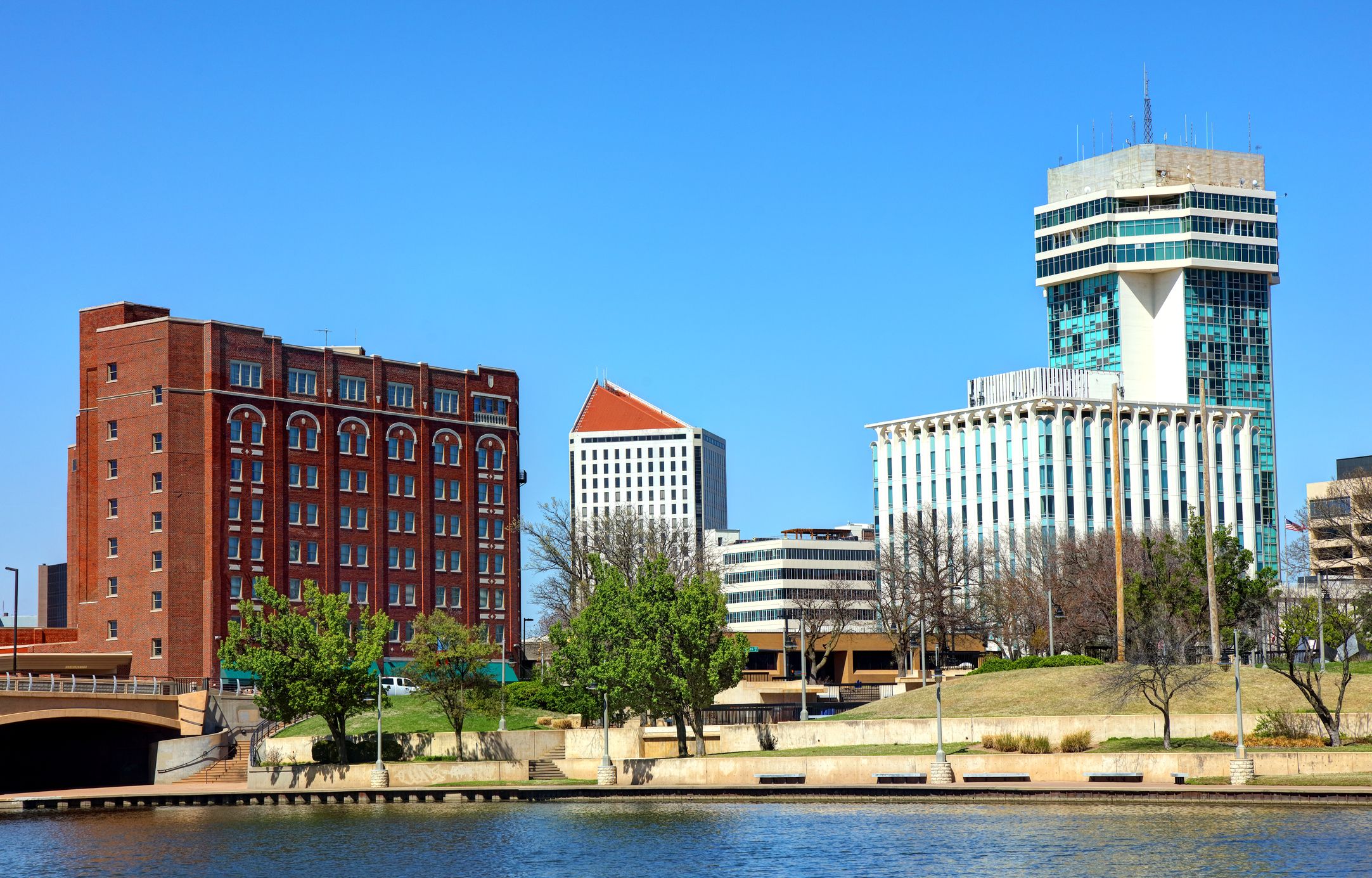 Wichita, Kansas View from Arkansas River