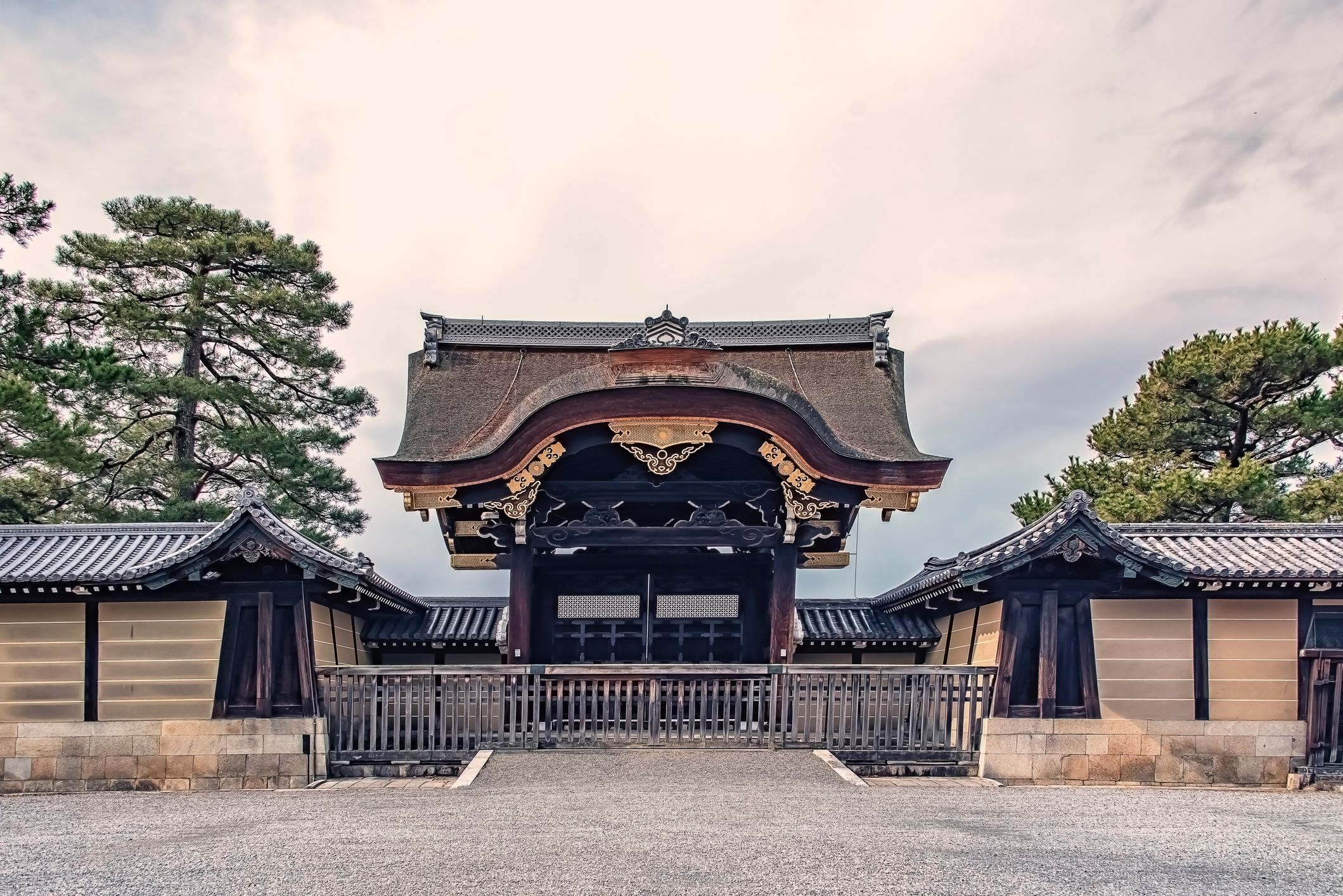Gate of the Imperial Palace, Kyoto