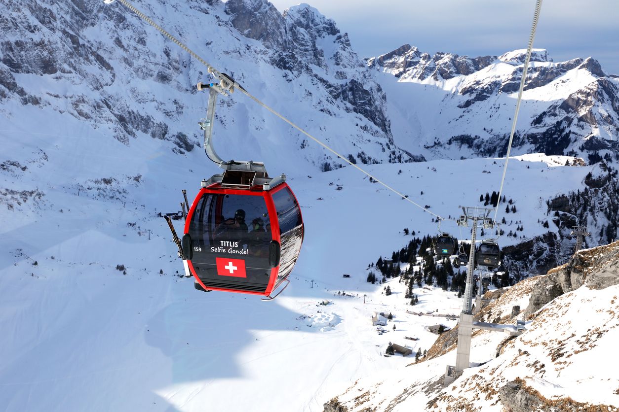 Titlis Cable Car Engelberg Switzerland