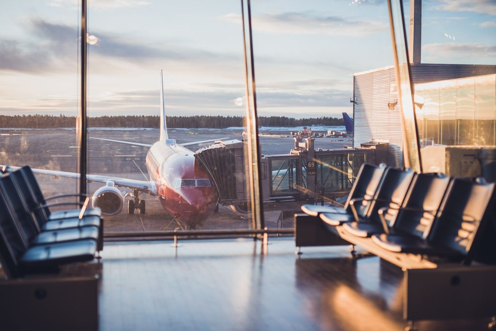 Airplane at airport