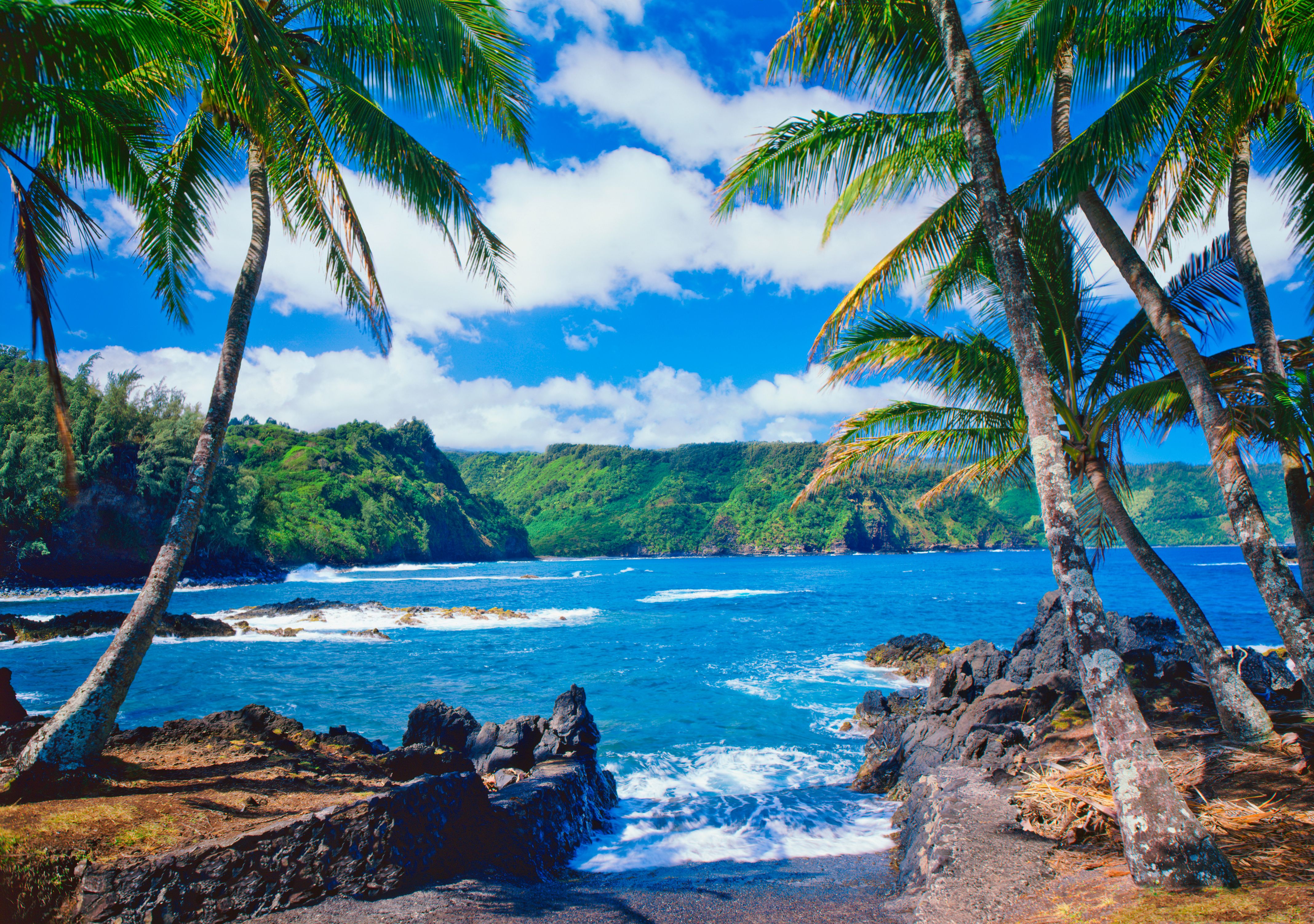 Maui Coastline, Hawaii Islands
