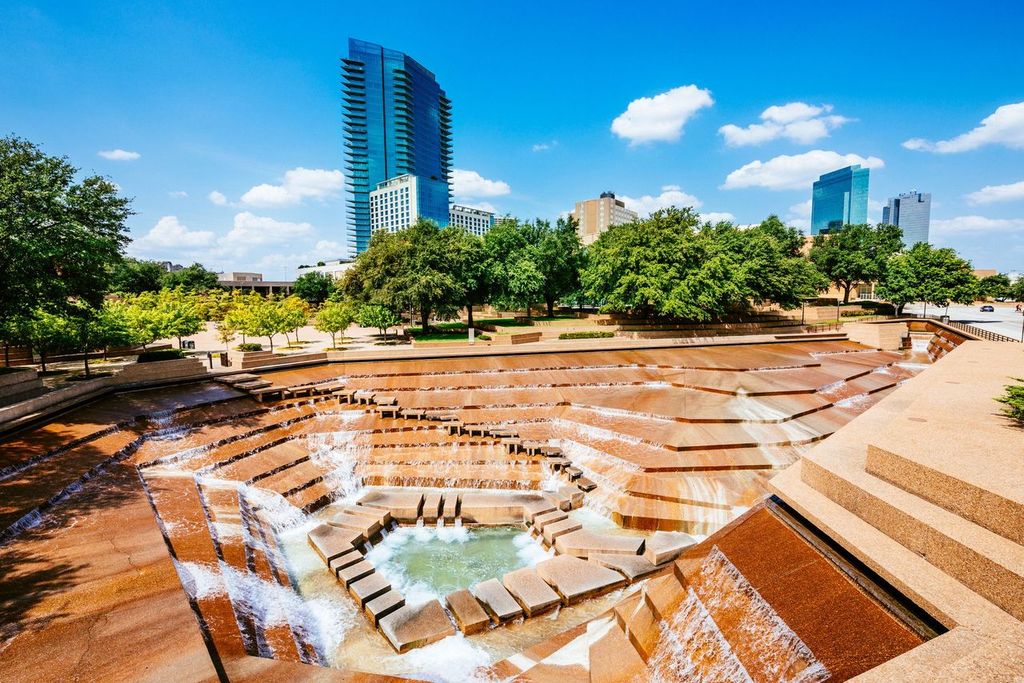 Fort Worth Water Gardens, Texas