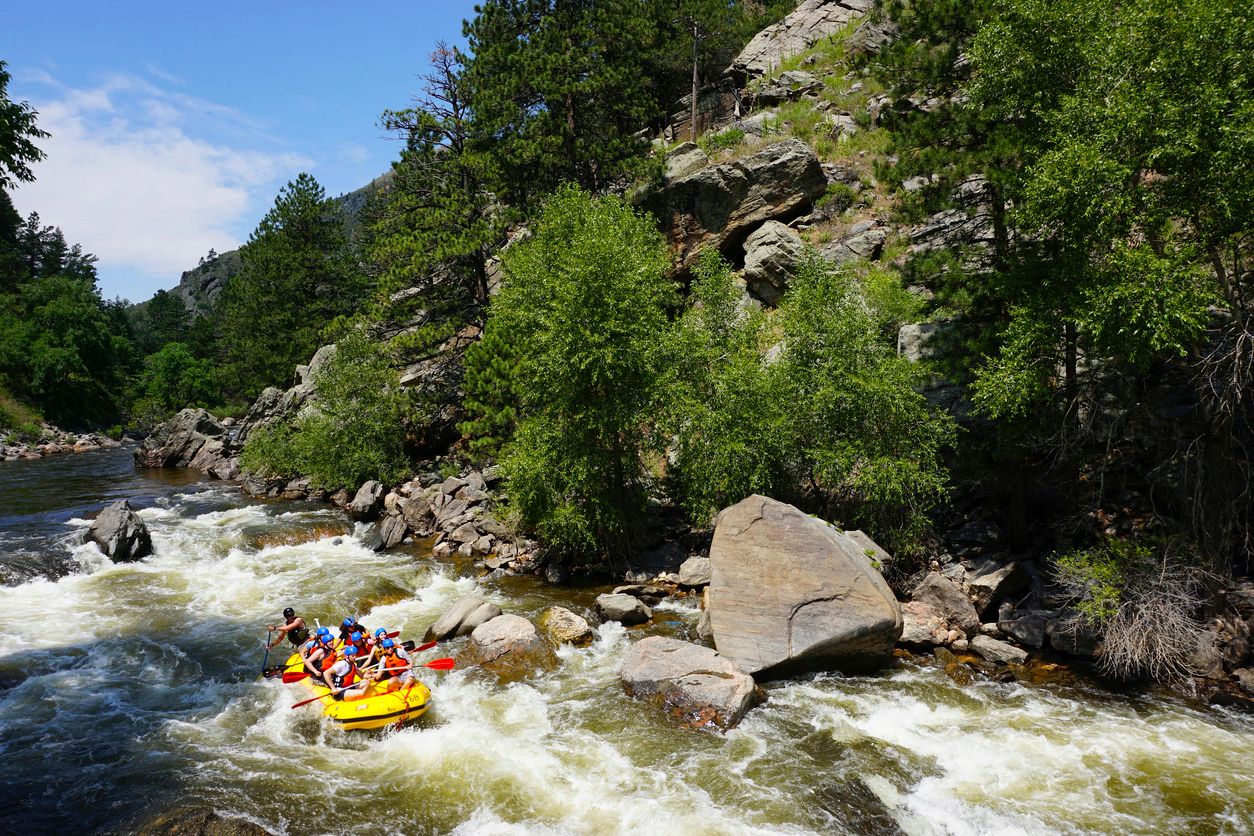 White Water Rafting, Colorado