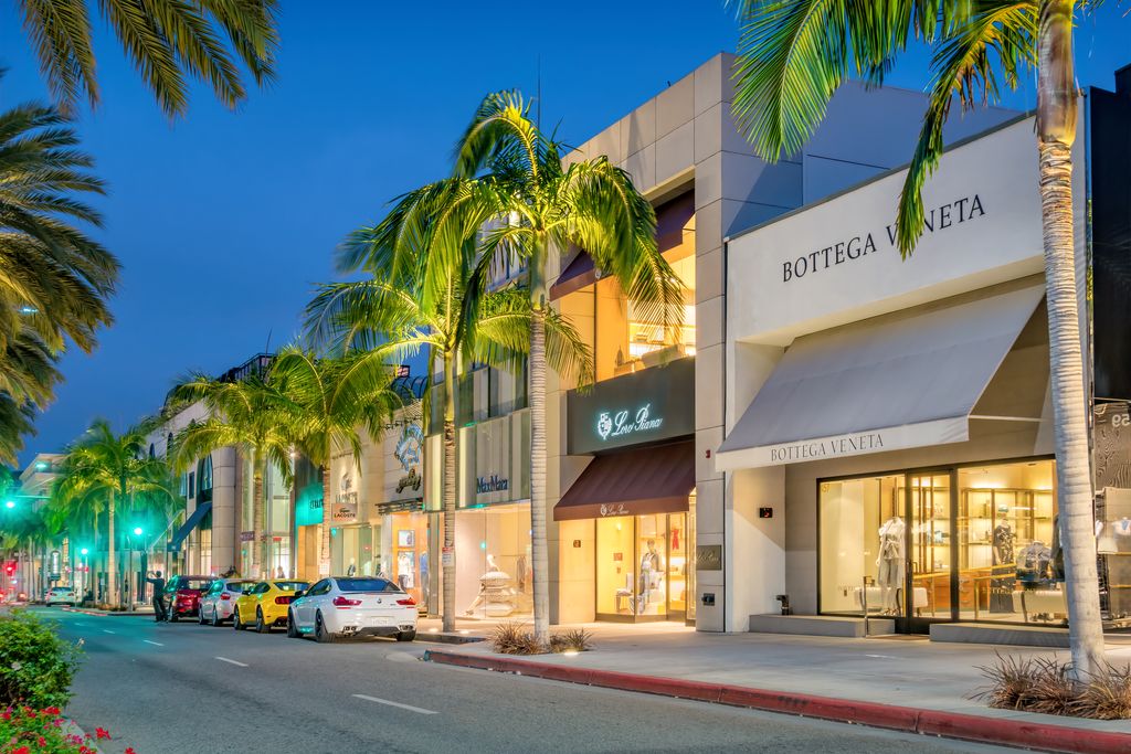 Rodeo Drive Beverly Hills Los Angeles