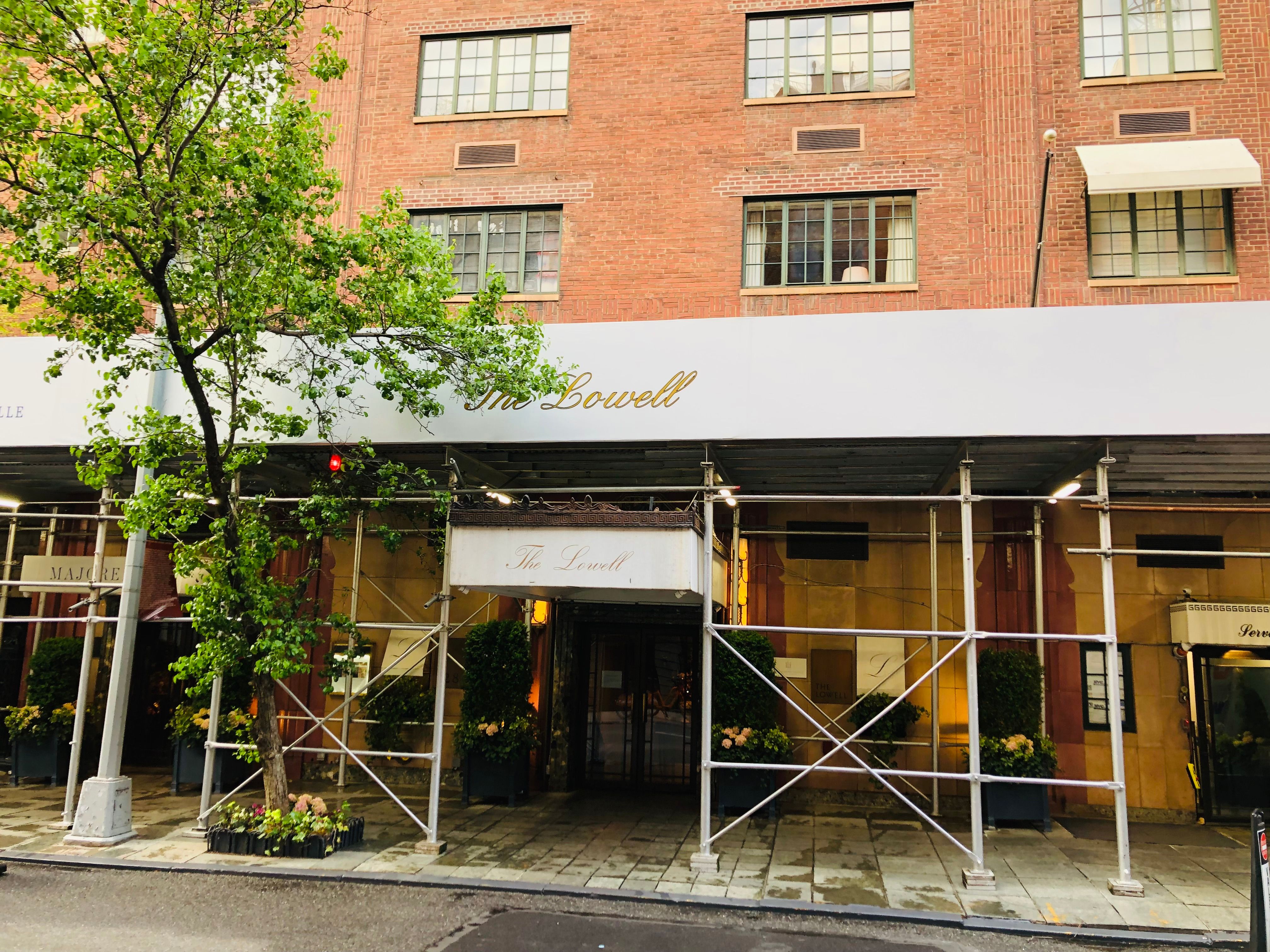 The Lowell hotel in Manhattan