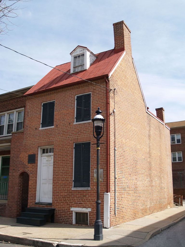 Edgar Allan Poe home in Baltimore