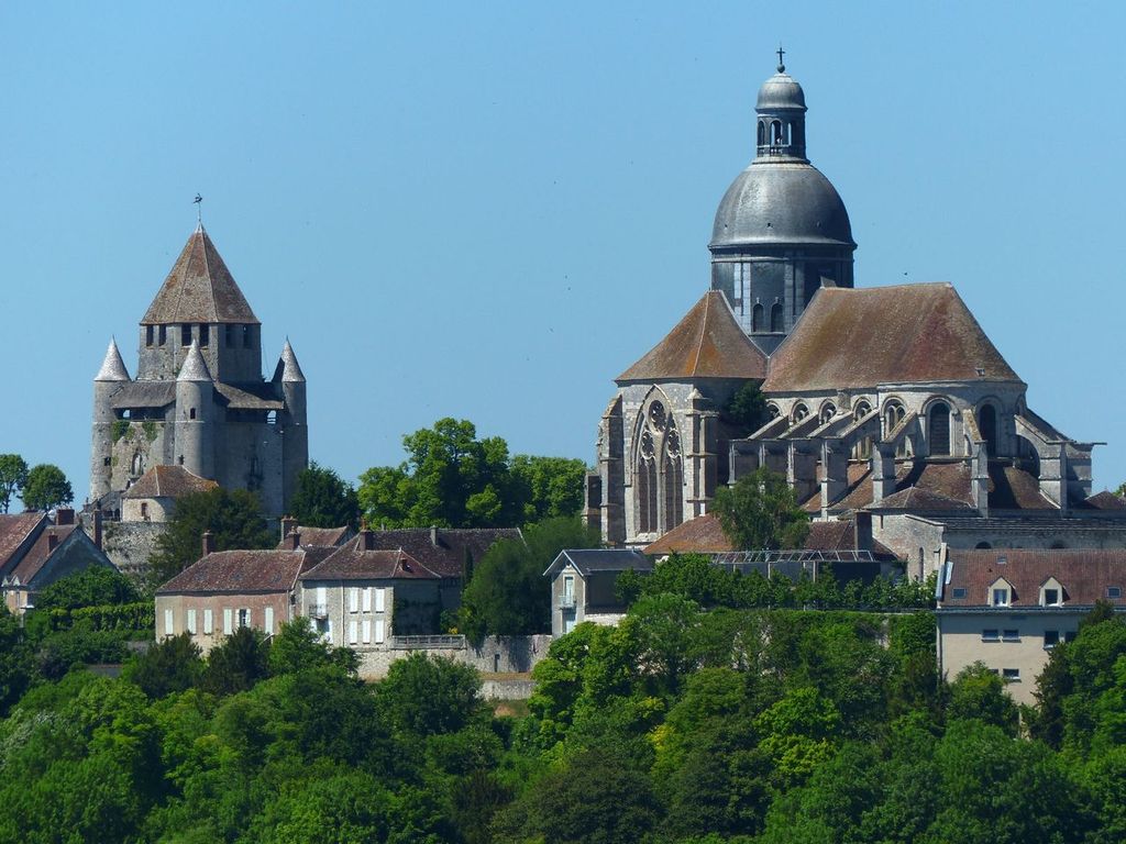 The upper town of Provins, Seine-et-Marne