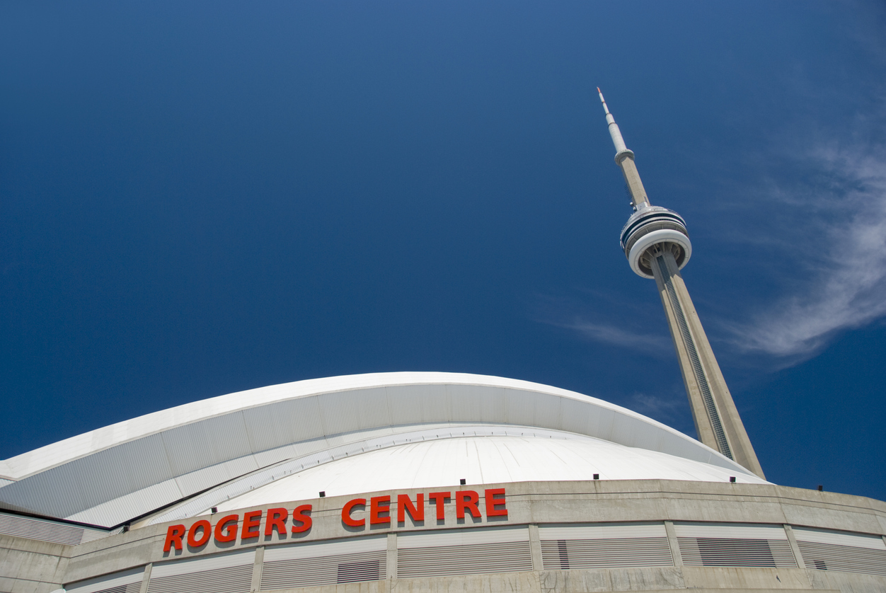 Rogers Centre, opened in 1989 and formerly known as SkyDome.